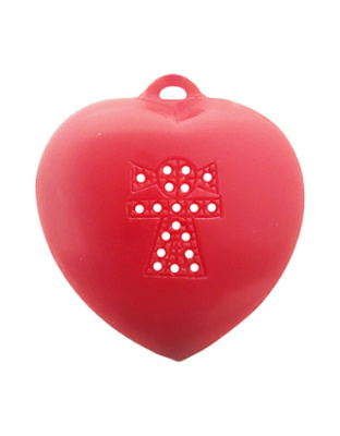 Coração com Menina e Pedras