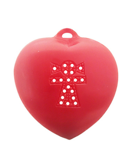 Coração com Menina e Pedras