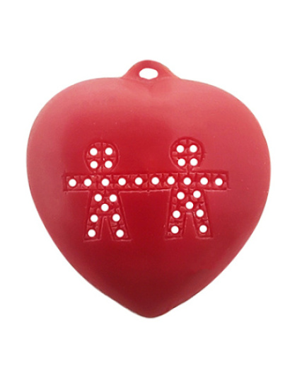 Coração com Meninos e Pedras