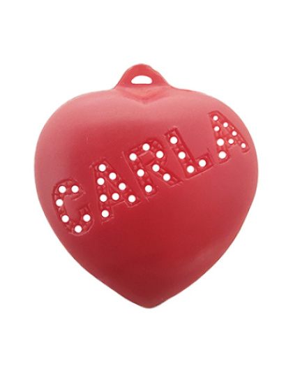 Coração Carla com Pedras