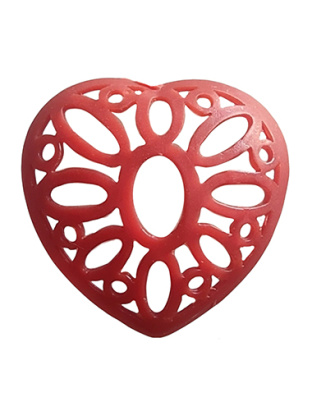 Heart with Oval Stone