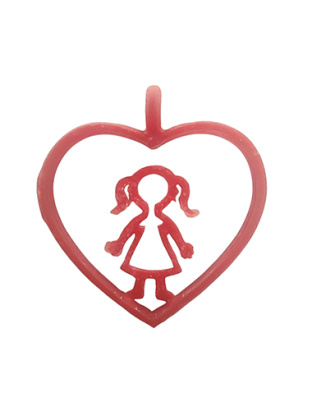 Coração com Menina