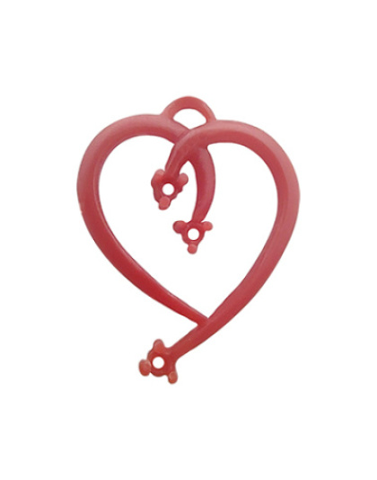 Coração com 3 Pedras