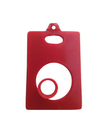 Pendente Retangular com Pedra