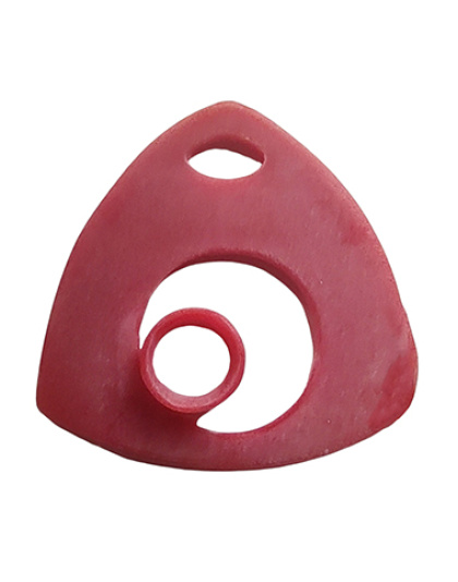 Pendente Triangular com Pedra