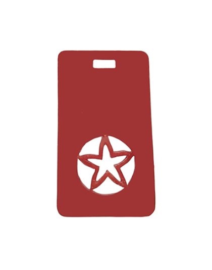 Pendente Retangular com Estrela
