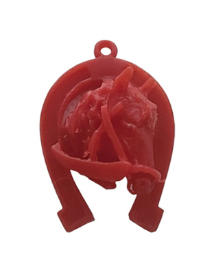 Ferradura com Cabeça de Cavalo