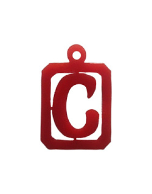Medalha com Letra C