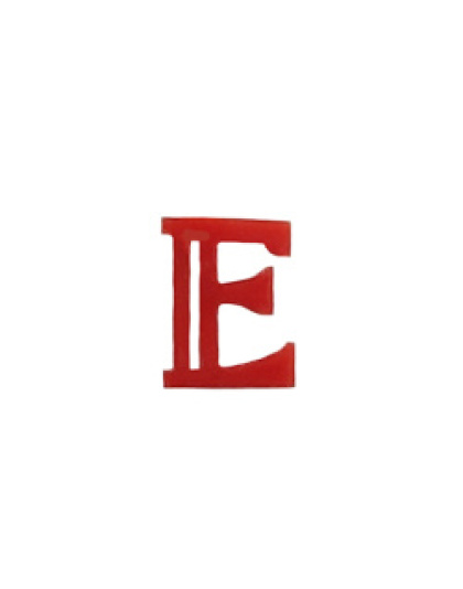 Letter E