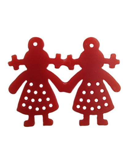 2 Meninas com Pedras