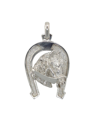 Ferradura com Cabeça de Cavalo