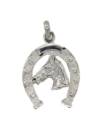 Ferradura com Cabeça de Cavalo