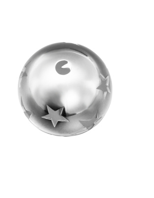 Bola Estrelas Recortadas 16 mm - Furo 2,6 mm