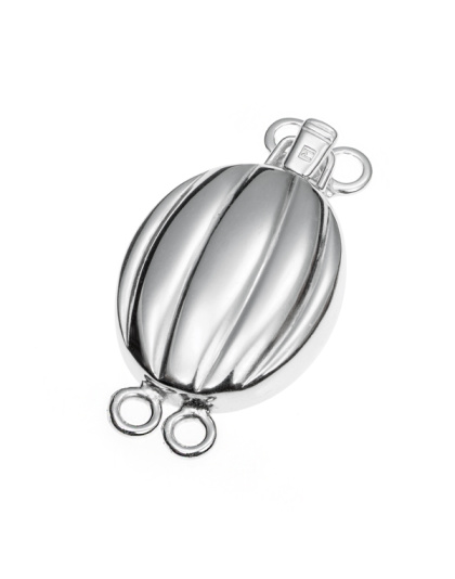 Fecho Caixa Oval 2 Voltas 19 mm