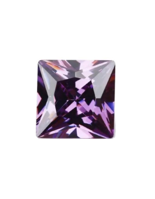 Zircónia Ametista Quadrada