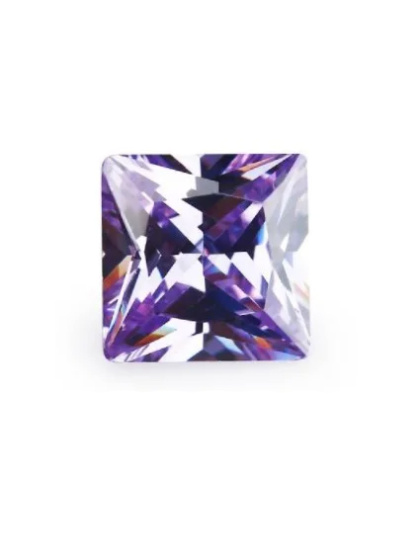 Zircónia Lavanda Quadrada