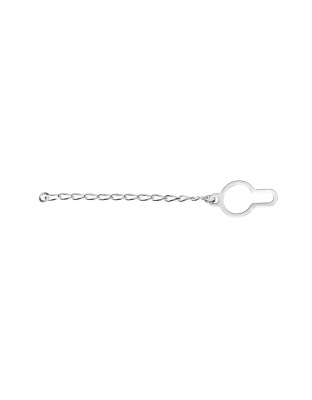 Corrente Segurança para Alfinete Gravata 0,5x75 mm