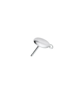 Brinco Oval com Argola
