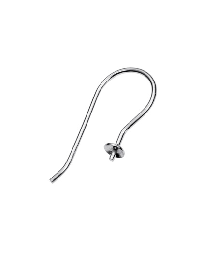 Gancho com Calota 3,5 mm - 22 mm - Fio 0,9 mm