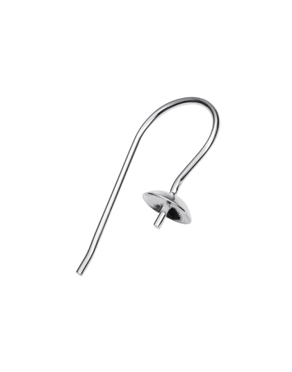 Gancho com Calota 6 mm - 24 mm - Fio 0,9 mm