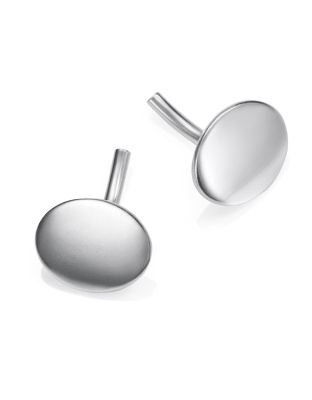 Botões Punho Disco 13,7 x 11 mm