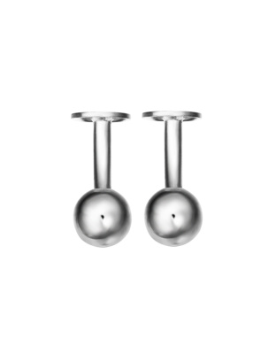 Botões Punho Bola e Disco 8 x 8,2 mm