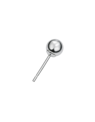Brinco Bola 6 mm - Espigão 12 x 0,9 mm