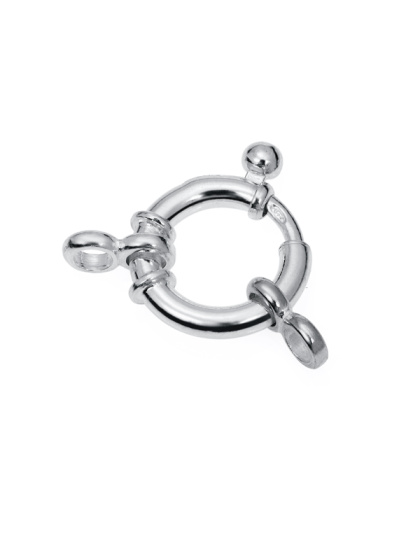 Bolt Ring Clasp Ext. 14 mm - Tube Ø 2.5 mm