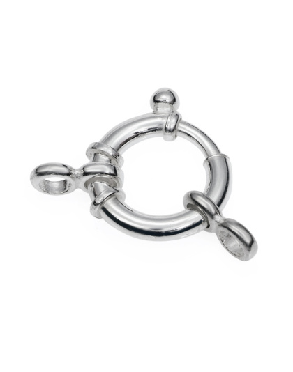 Bolt Ring Clasp Ext. 16 mm - Tube Ø 3 mm