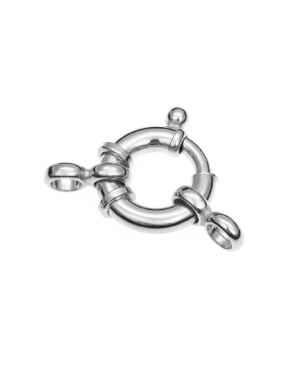 Bolt Ring Clasp Ext. 14 mm - Tube Ø 3 mm