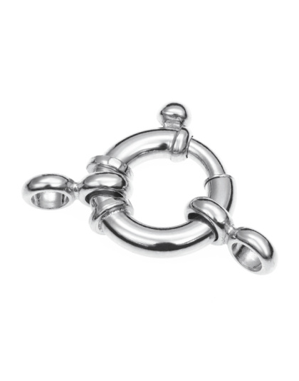 Bolt Ring Clasp Ext. 16 mm - Tube Ø 3.5 mm