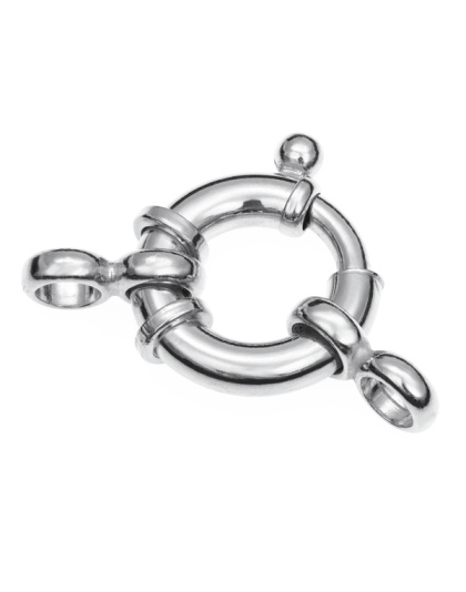 Bolt Ring Clasp Ext. 18 mm - Tube Ø 4 mm