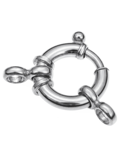 Bolt Ring Clasp Ext. 20 mm - Tube Ø 4 mm