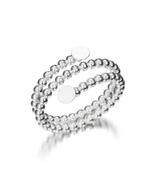 Adjustable Ring with Balls and 2 Discs