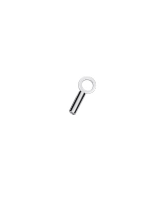 Terminal Tubo Aberto Ext. 1,6 mm - Furo 1,1 mm 