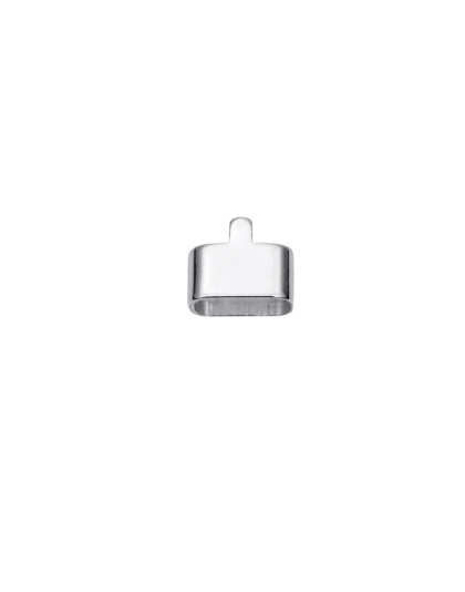 Terminal Retangular Plano Ext. 7,1 x 4 mm - Furo 6,4 x 2,7 mm