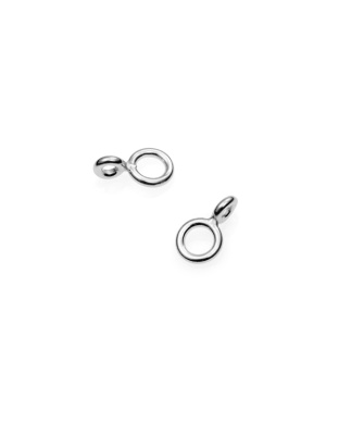 Terminal Argola Dupla Transversal 8,4 mm Fio 1 mm