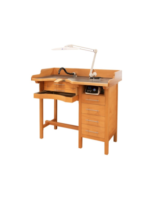 Mesa Ourives Premium com Tubo Articulado de Aspiração