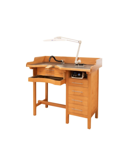 Mesa Ourives Premium com Tubo Articulado de Aspiração