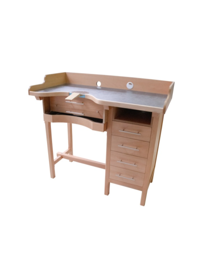 Mesa Ourives Premium com Tubo Articulado de Aspiração