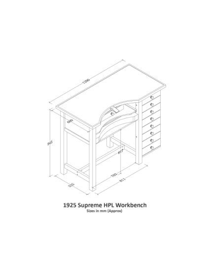 Bancada Ourives Supreme Durston