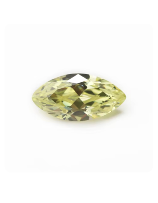 Zircónia Peridot Navete