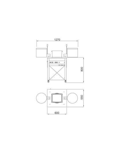 Turbo Magnética Estmon MT-300 A-10 (2 Turbos)