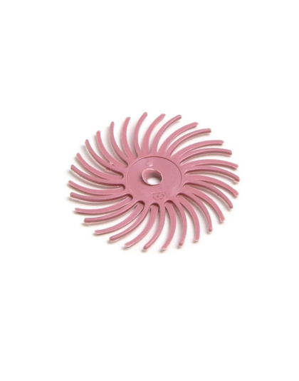 Disco Sunburst Dedeco Rosa 22mm Grão 600 (Pack 48)