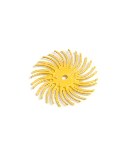 Disco Sunburst Dedeco Amarelo 22mm Grão 80 (Pack 48)