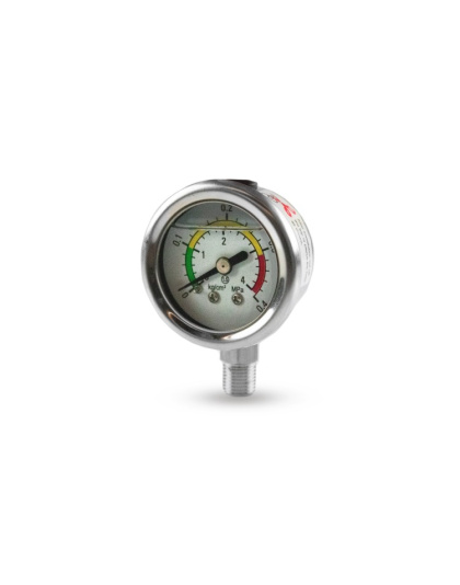 Manómetro de Pressão Aço Inox SR-450 e SR-800