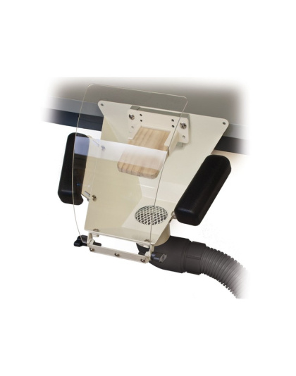 Suporte Almofadado com Estilheira, Protetor e Entrada Aspiração