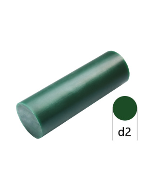 Tubo Cera Verde 47 mm Maciço