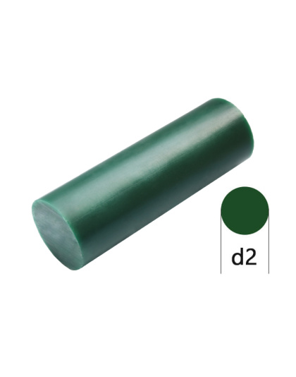 Tubo Cera Verde 47 mm Maciço