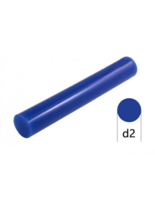 Tubo de Cera Azul 22 mm Macizo